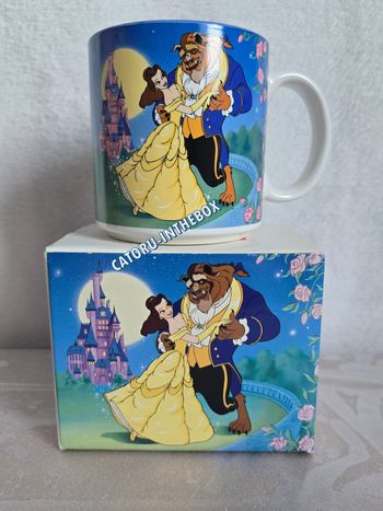 Tasse / Mug / Cup scène boite Disney Classics Belle et la Bête / Beauty Beast