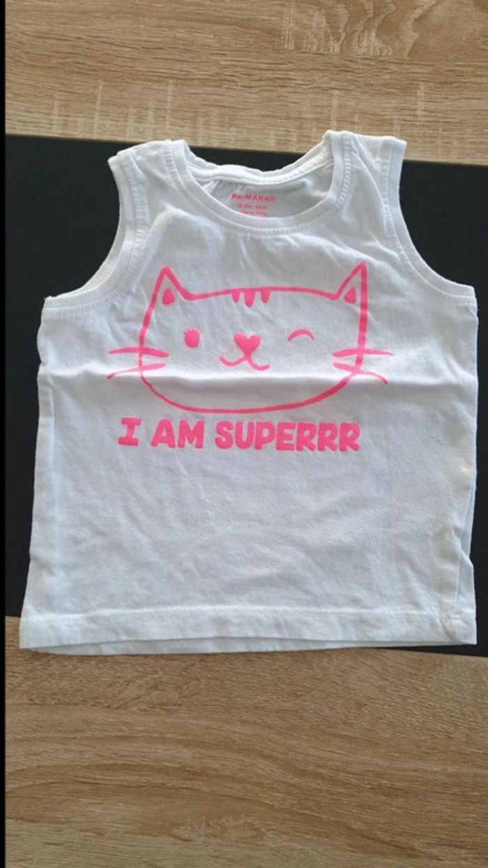 Lot de 2 débardeurs 18-24 mois - photo numéro 3