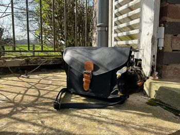 Sac forma petit cartable à bandoulière 