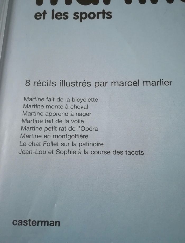 Martine et les sports 8 histoires - photo numéro 2