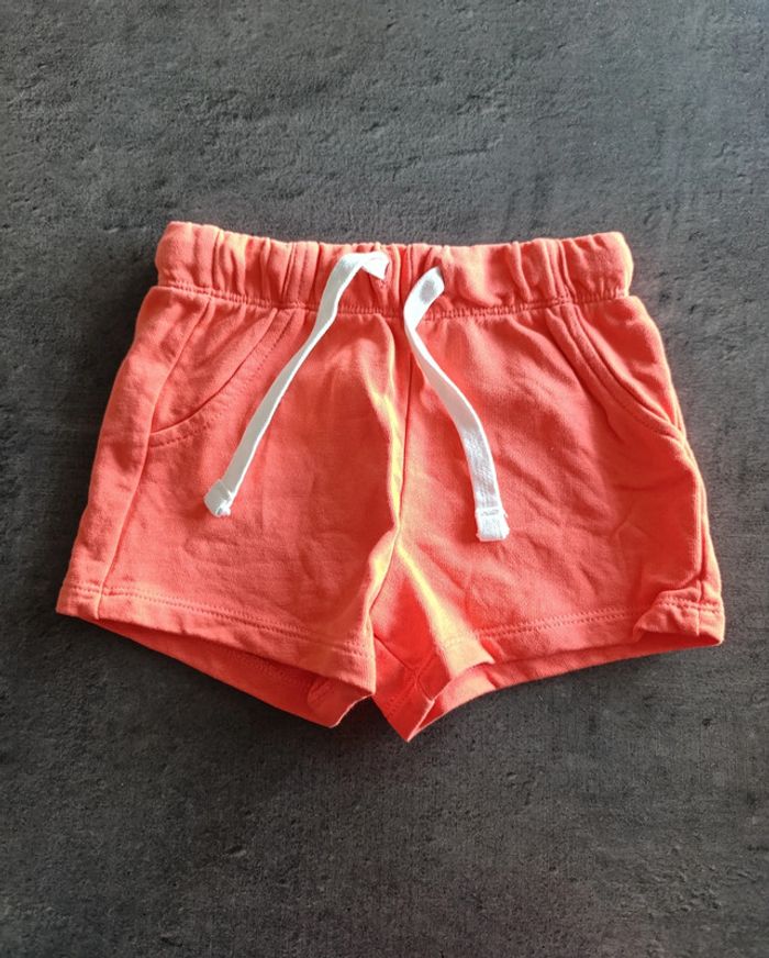 Short épais rose mixte
Taille 18 mois