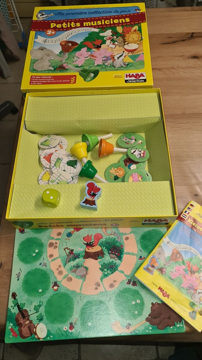 Jeu d'éveil Petits Musiciens des éditions Haba,
