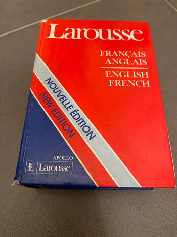 Dictionnaire français anglais Larousse