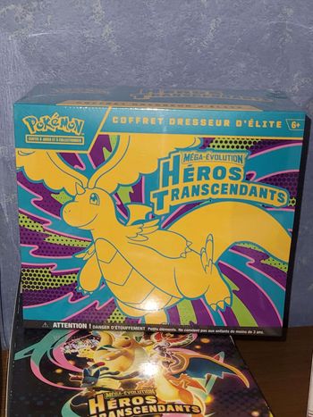 ETB ME2.5 FR – Pokémon Méga-Évolution Héros Transcendants – Dracolosse – FR – Scellé