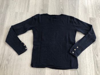 Pull fille bleu marine kiabi 10 ans