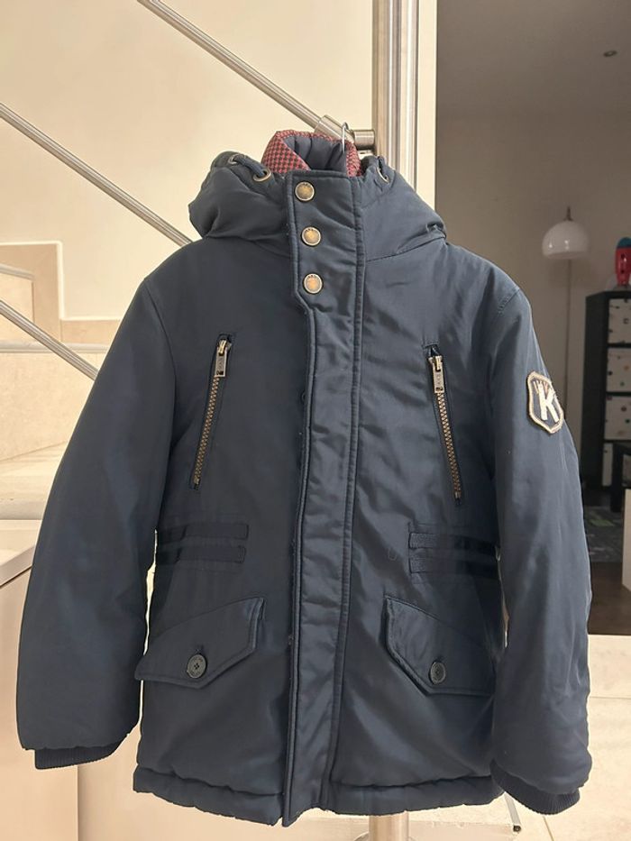 Parka à capuche 2en1 avec doudoune sans manches amovible IKKS 4ans - photo numéro 4