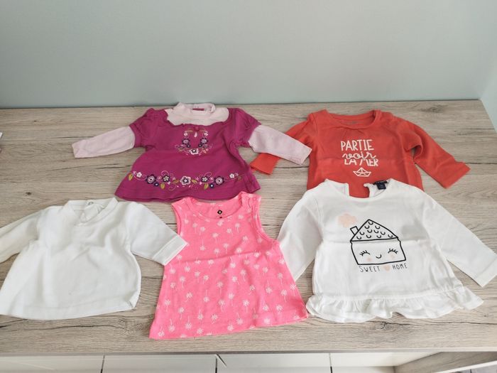 Lot de 37 vêtements fille 3 mois - photo numéro 3