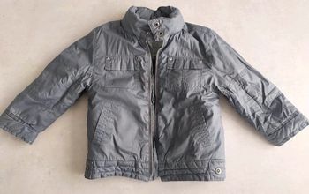 Manteau chaud gris garçon taille 3 ans YCC
