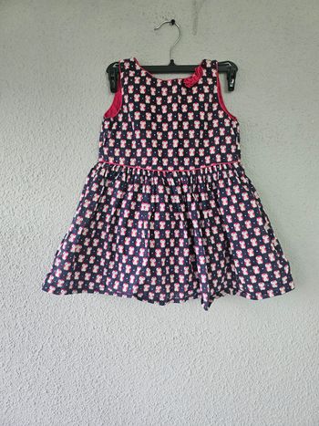 Robe imprimée chouettes pour fille