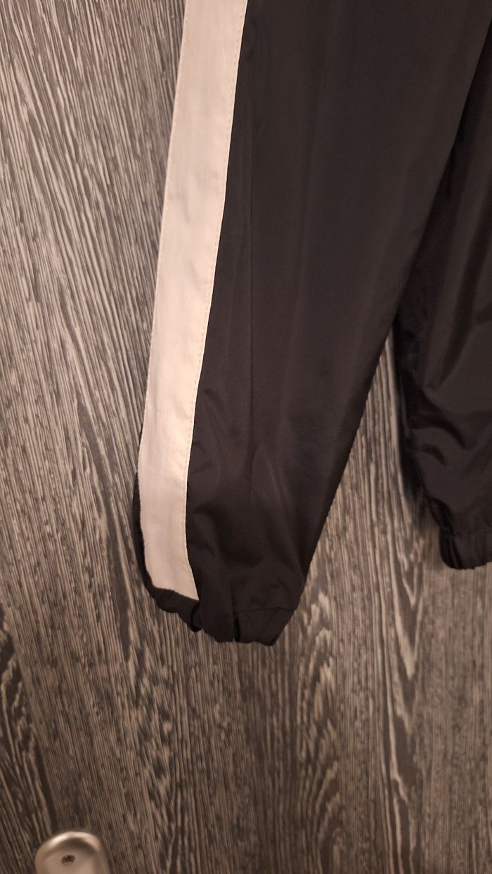 Veste coupe-vent à capuche Levi's noir et blanc - photo numéro 5