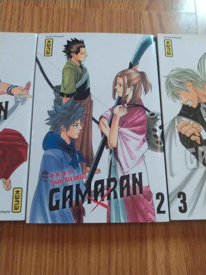 Lot de 3 Mangas Gamaran - photo numéro 3
