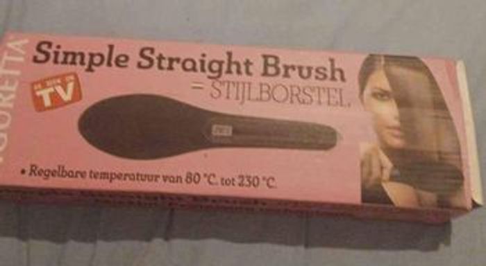 Brosse chauffante en très bon état