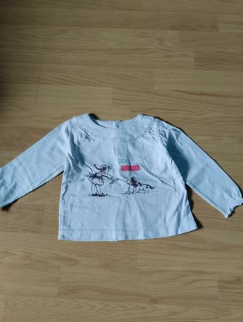 T-shirt manches longues 24 mois