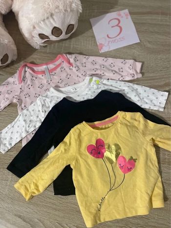 Lot Tee Shirt Manche longue