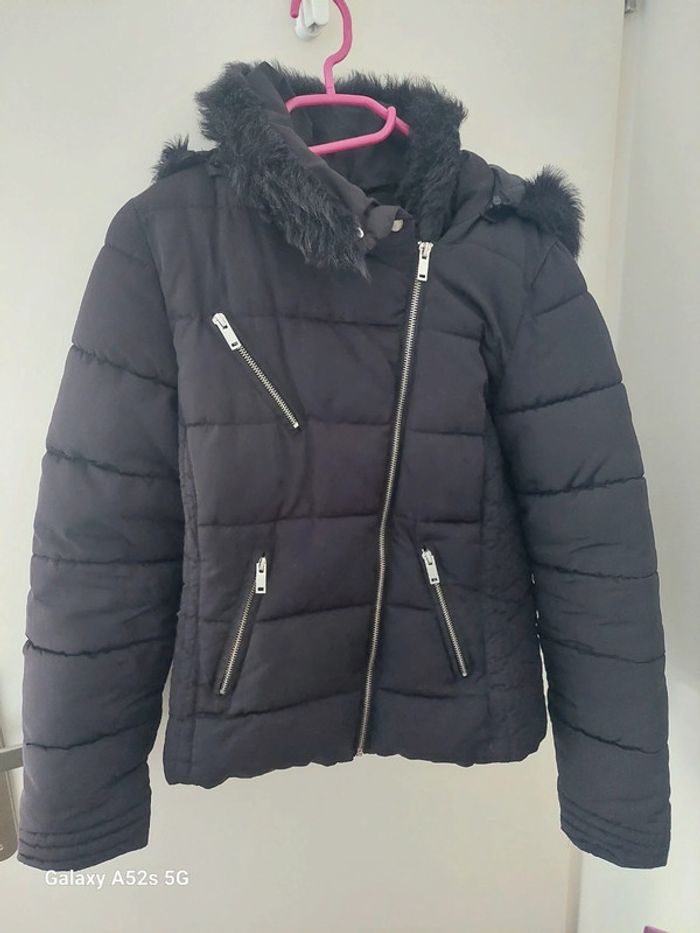 Doudoune noire Jennyfer taille M - photo numéro 2