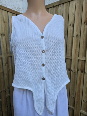 Débardeur à nouer 🍒vintage 2000🍒taille 36/38