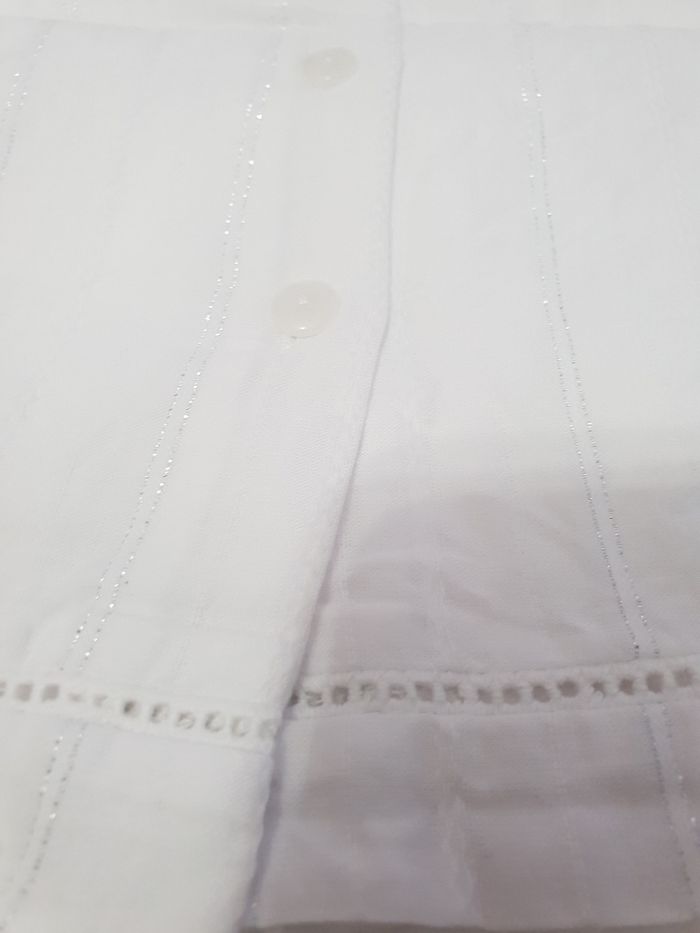 Haut blanc habille - photo numéro 5