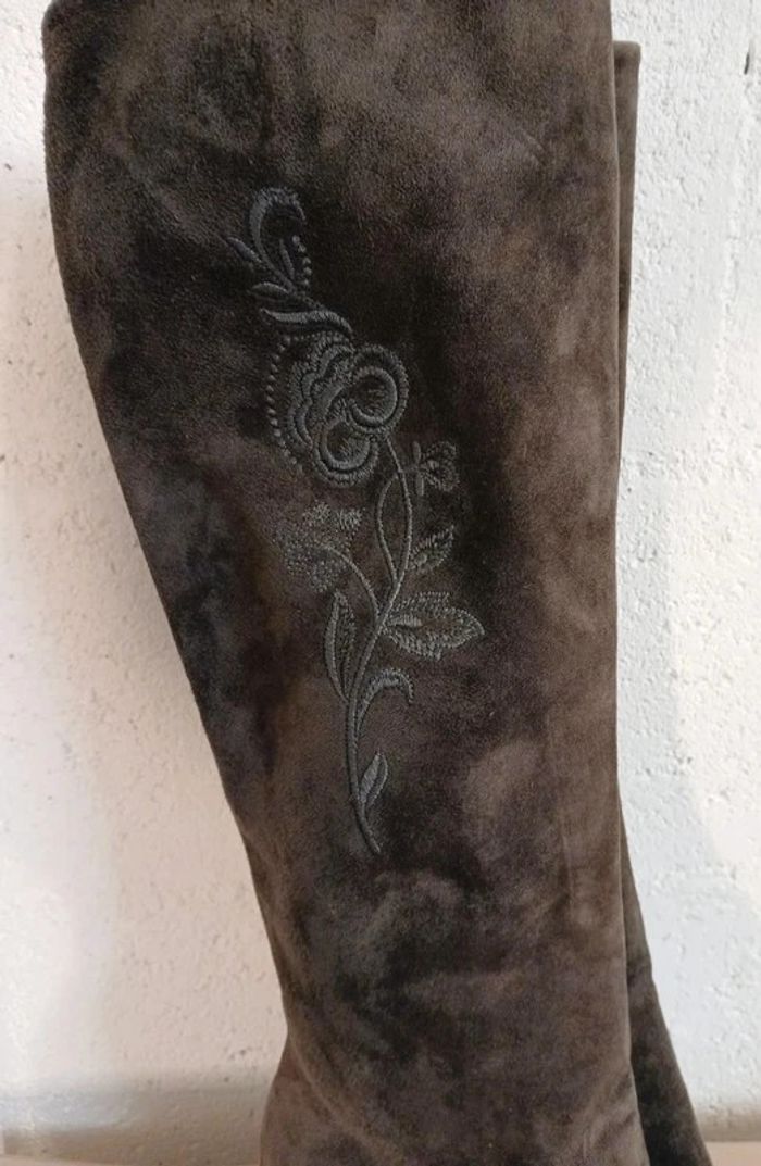 đ€ Bottes en daim Bazile â Made in Italy â T. 37,5 â TrĂšs bon Ă©tat - photo numĂ©ro 7