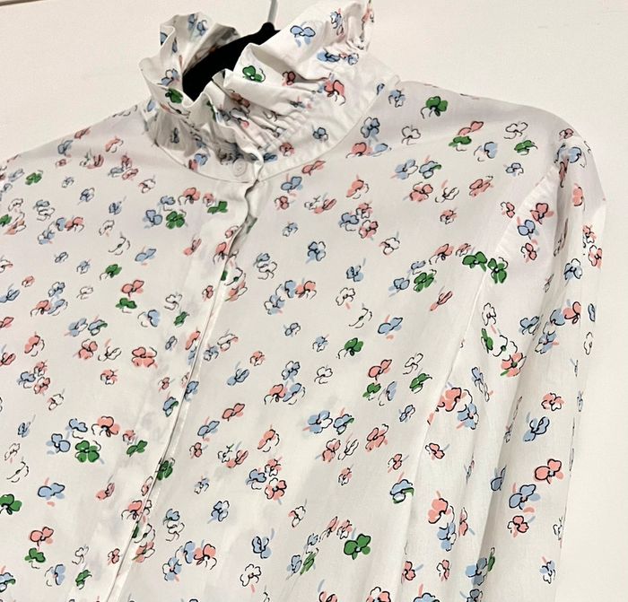 Chemise Fleurie Modèle Colomb Claudie Pierlot Taille 38 - photo numéro 10