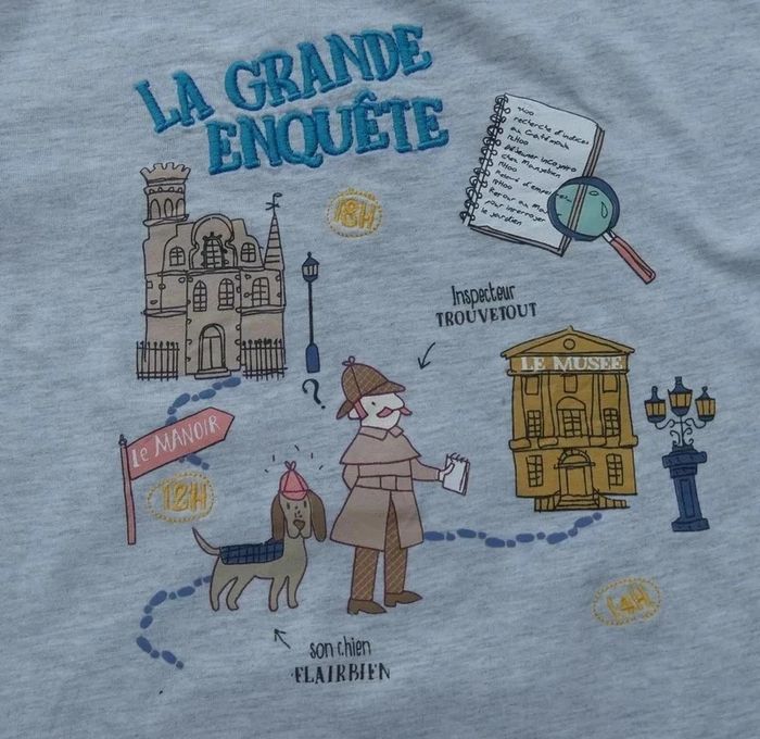 Joli tee-shirt manches longues garçon 10 ans (140 cm) Sergent Major - photo numéro 2