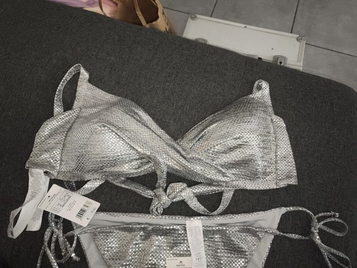 Maillot de bain gris calzedonia - photo numéro 2