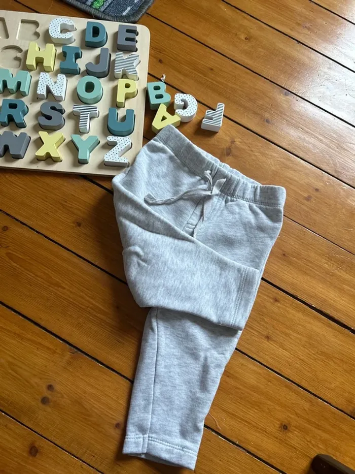 Jogging gris 80cm - photo numéro 3