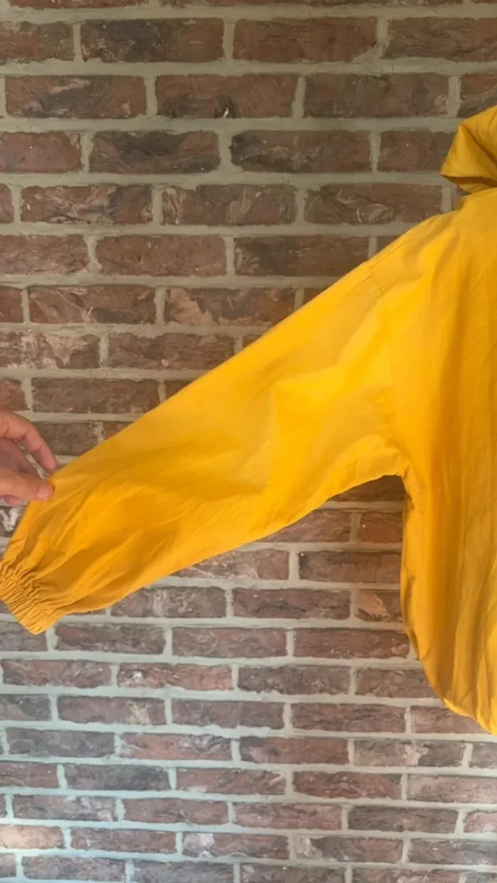 Veste zipée jaune à capuche Miss Summey S/M - photo numéro 13