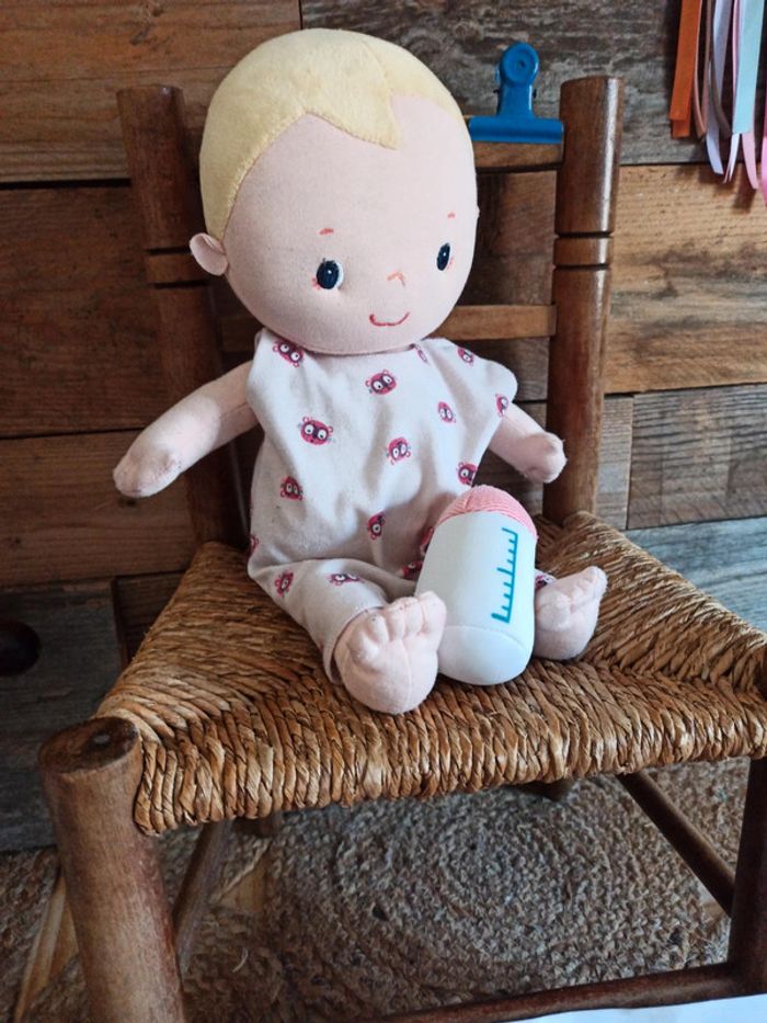 Peluche bébé les lilliputiens Lou tbe - photo numéro 2