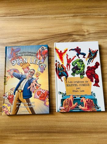 Lot de 2 Bandes Dessinées Marvel Stan Lee