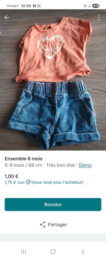 Ensemble 6 mois