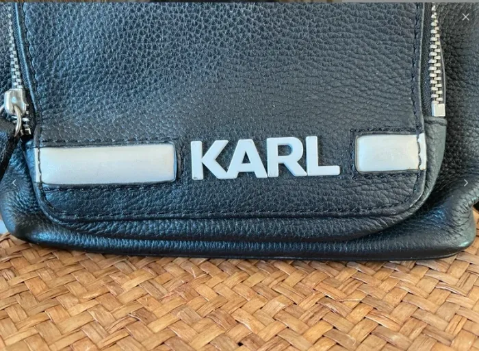 Sac à dos en cuir Karl Lagerfeld - photo numéro 4