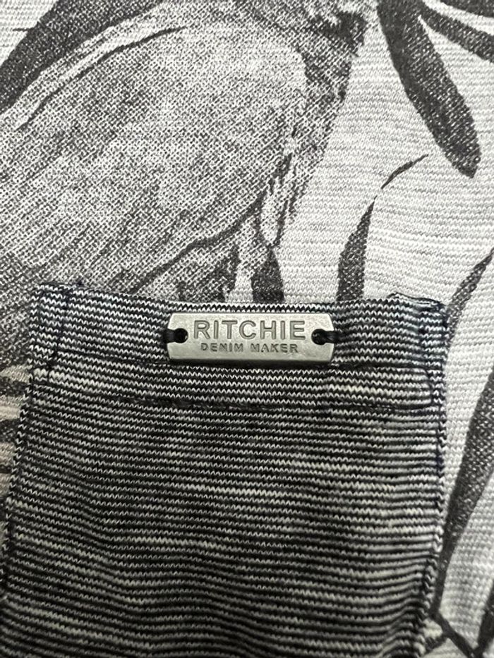 Tee-shirts manches courtes Ritchie Denim couture - photo numéro 3