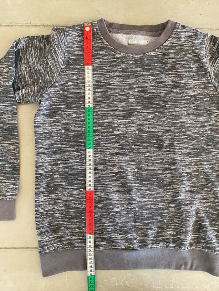 Sweat Blanche Porte gris taille 34/36 - photo numéro 12