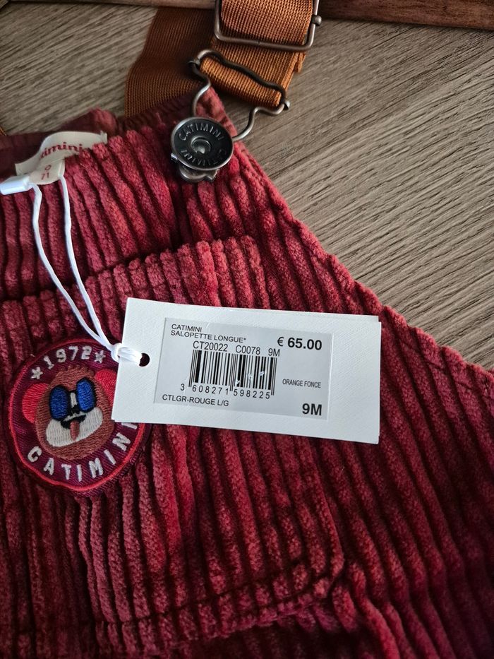 Salopette garçon Catimini 9 mois - photo numéro 7