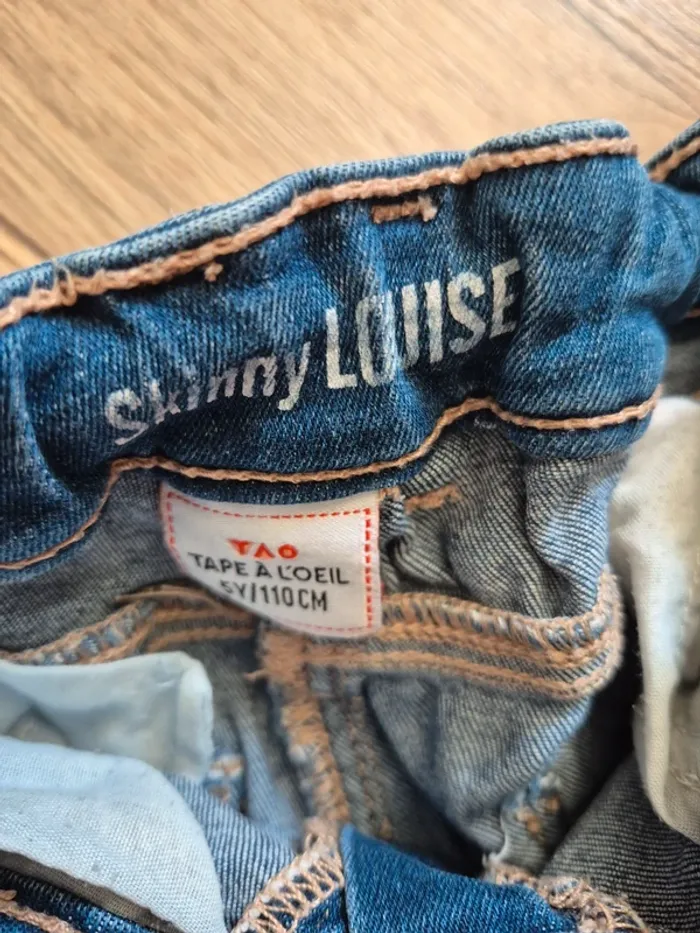 Lot 2 jeans Tape à l’Œil – 5 ans / 110 cm - photo numéro 7