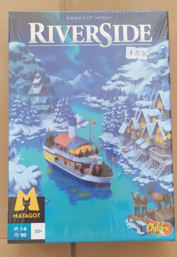 Riverside - Jeu de société sous emballage - Prix Ferme