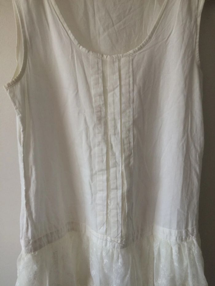 • Robe blanche Daphnéa ~ Taille 38 • - photo numéro 5