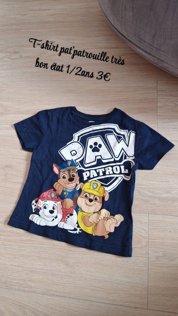 T-shirt pat'patrouille 1/2ans