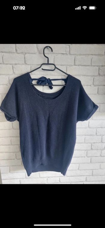 Pull manches courtes Cyrillus taille M