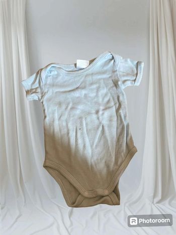 Bodie  manche  courte  bleu 6  mois