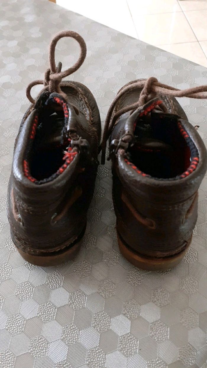 Chaussures montantes marron taille 26 - photo numéro 2