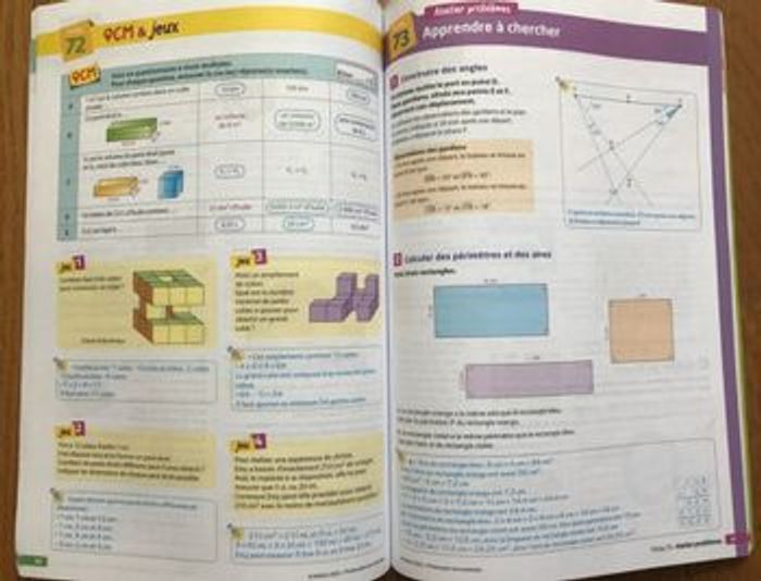 Mathématiques - Cahier Transmath 6ème - Cahier de l'élève avec corrigés - édition 2022 - Nathan - photo numéro 3