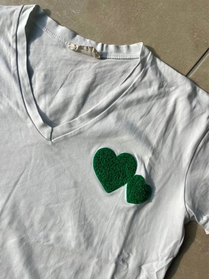 T-shirt cœurs - photo numéro 3