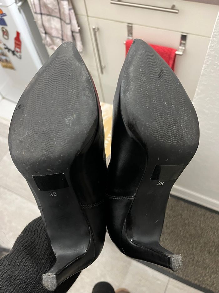 Bottines noire cuir - photo numéro 5