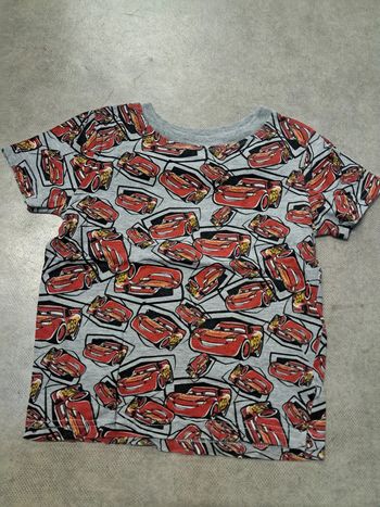 tee shirt garcon 5 ans the cars disney