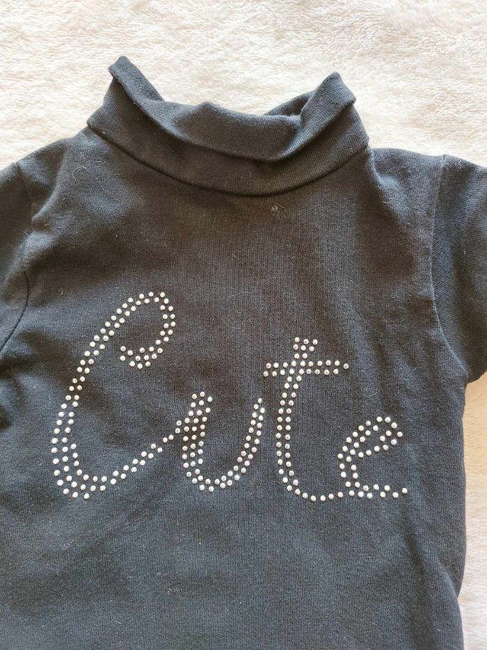 Tee-shirt original manches longues 1 mois - photo numéro 3