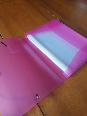 Pochette plastiques