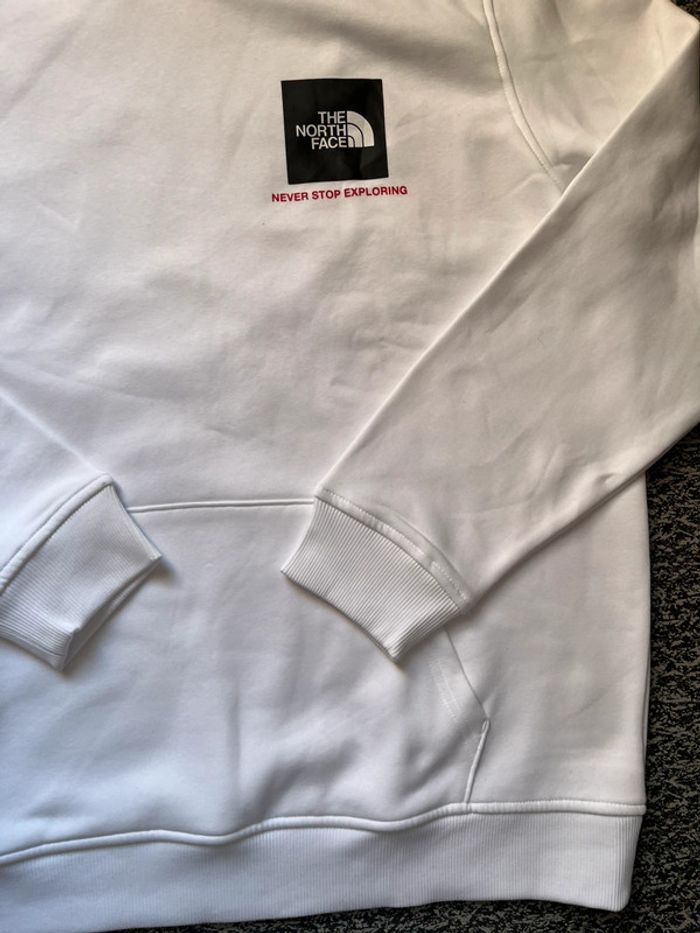 Sweat Blanc, The North Face, taille XXL, neuf étiquettes - photo numéro 3
