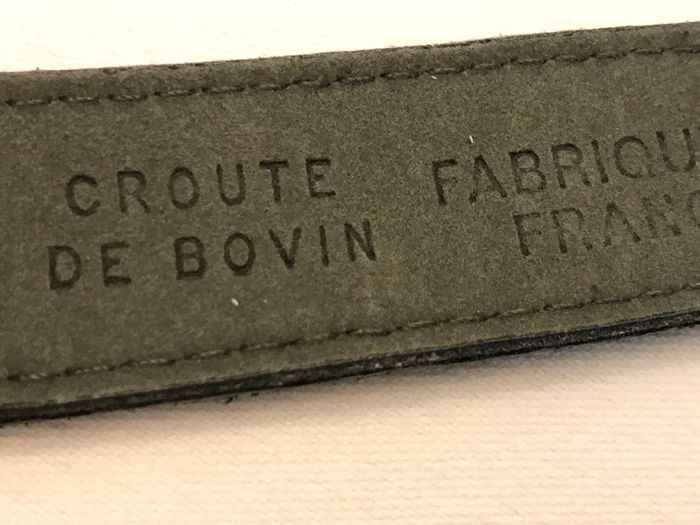 Ceinture Noire Daim - photo numéro 4