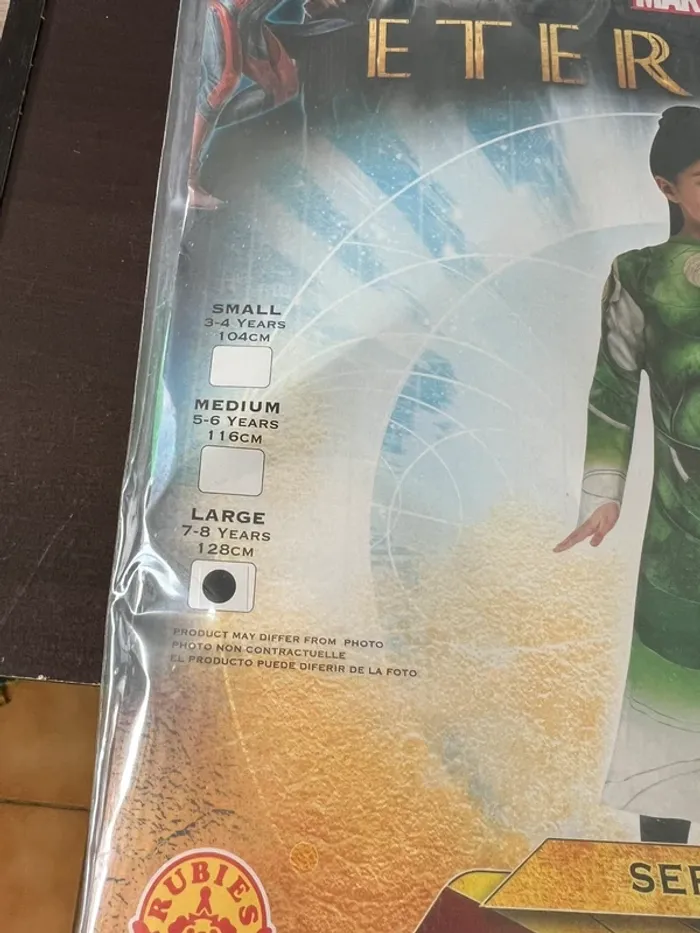 🎭 Déguisement enfant Marvel Eternals – Sersi (officiel Rubie’s) 🎭 - photo numéro 2
